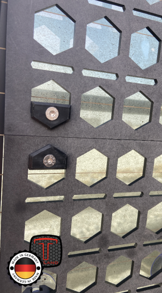 Holdergrid Panel SET "INEOS Grenadier" Heckfenster klein, anthrazit